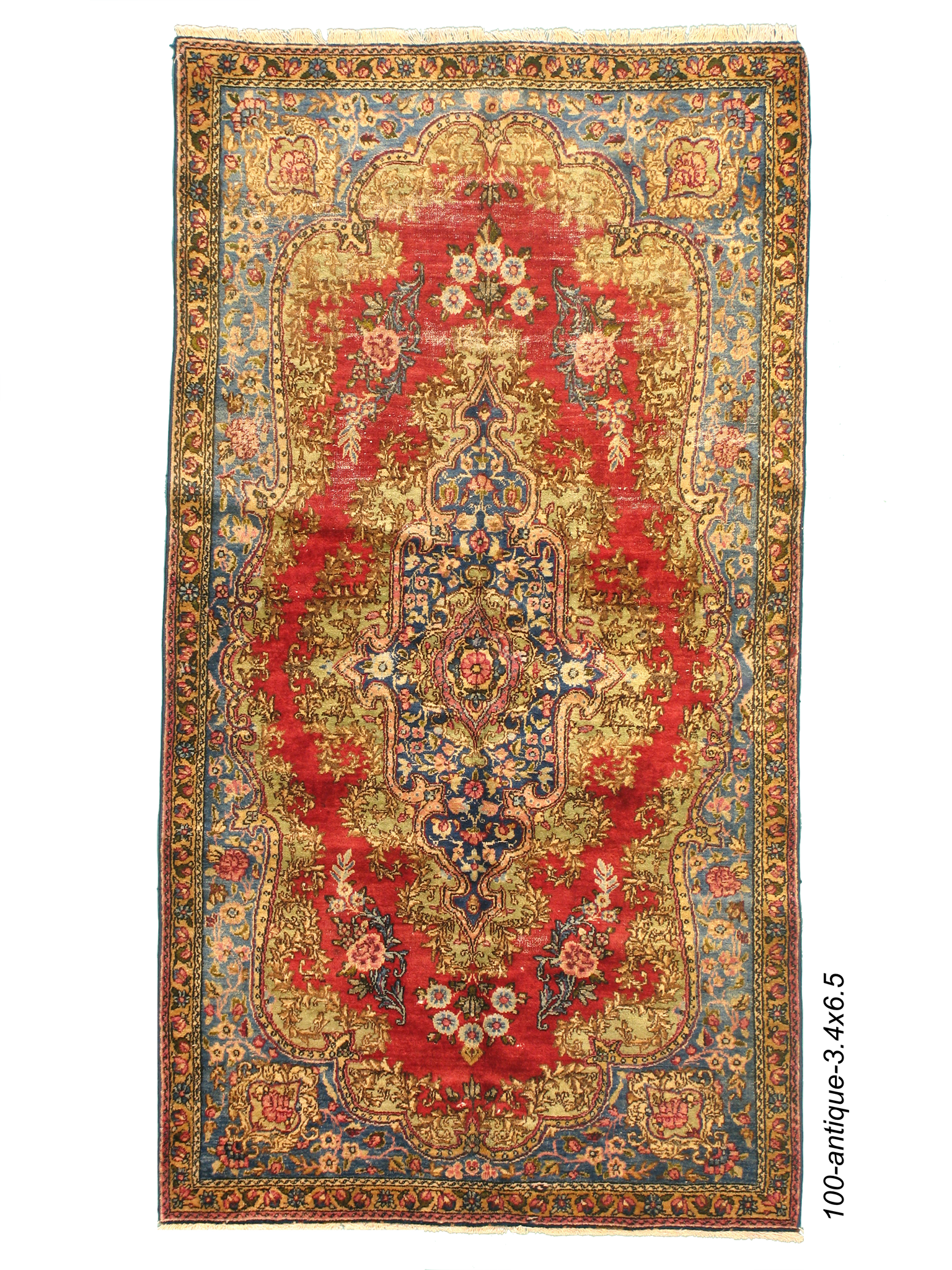 Antique Persian Kerman Rug