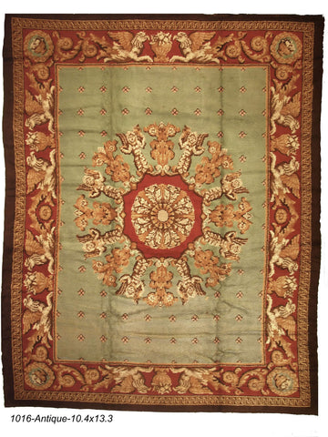 Antique Turkish Oushak Rug - Woven Passion Rugs