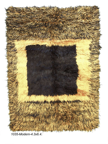 Modern Persian Shag Rug