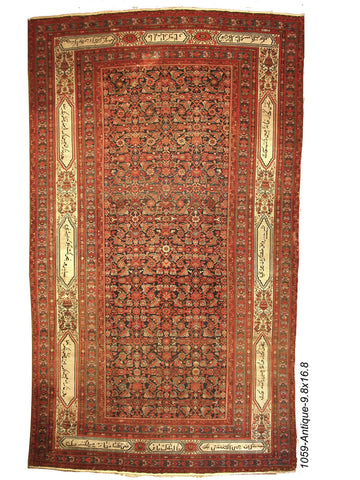 Antique Persian Malayer Rug