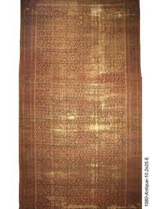 oversize antique persian rug