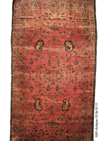 Antique Persian Sarouk Rug