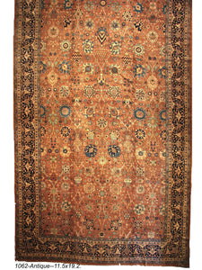 oversized antique persian rug