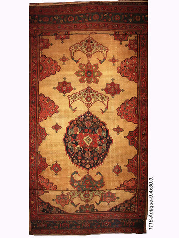 Antique Persian Malayer Rug