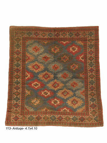 Antique Afghan Rug