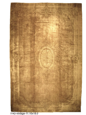 Vintage Persian Tufted Carpet