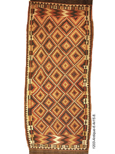 Antique Afghan Kilim Rug 
