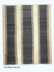 Modern Striped Kilim