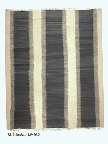 Modern Striped Kilim