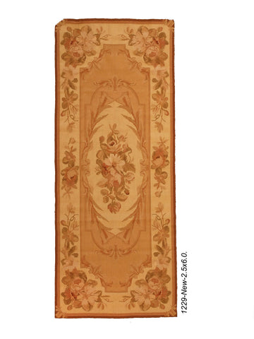 New French Aubusson Rug