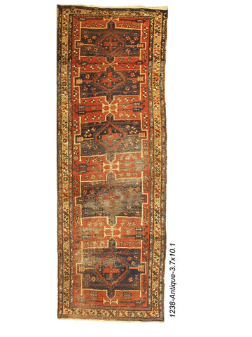 Antique Persian Heriz Rug