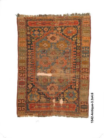 Kazak Antique Russian Rug