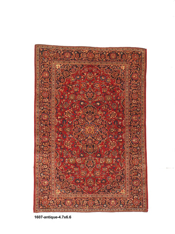 Vintage Kashan Rug