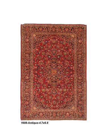 Vintage Kashan Rug