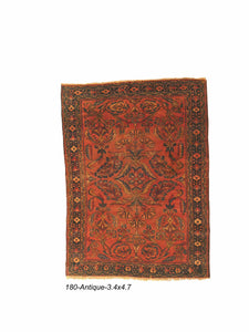 Antique Persian Sarough Rug