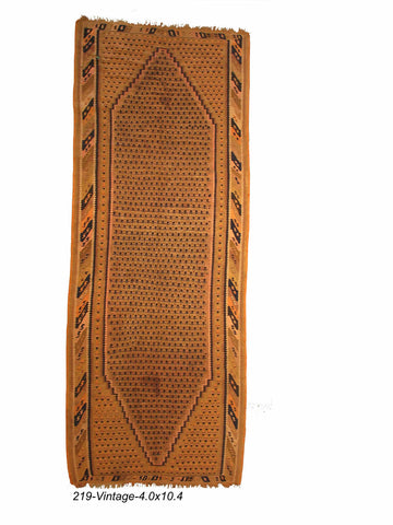 Vintage Persian Senneh Rug
