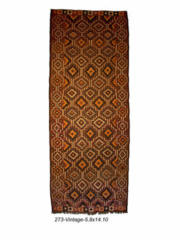 Vintage Afghan Kilim