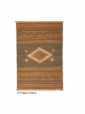 New Indian Kilim Rug