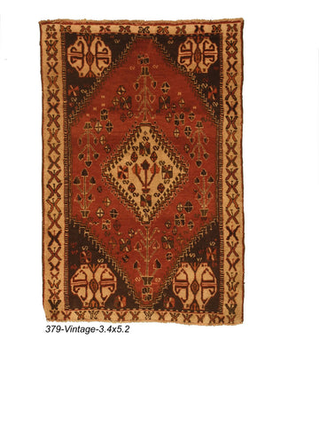 Vintage Persian Hamadan Rug