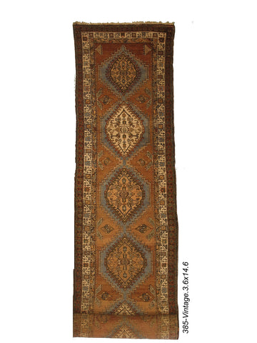 Vintage Persian Bidjar Rug