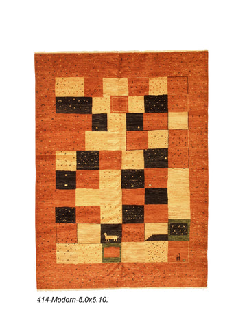 Modern Gabbeh Rug
