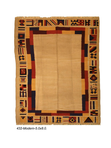 Modern Gabbeh Rug