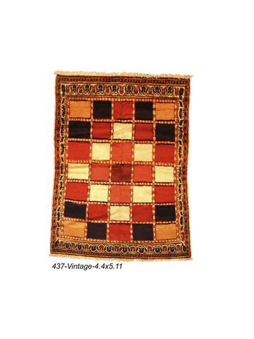 Vintage Persian Gabeh Rug