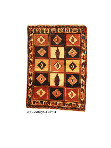 Vintage Persian Gabeh Rug