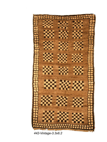 Vintage Persian Gabeh Rug