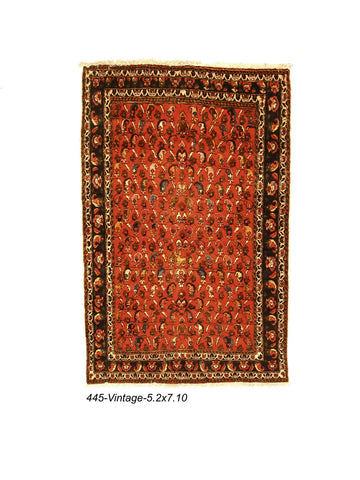 Vintage Persian Bakhtiari Rug