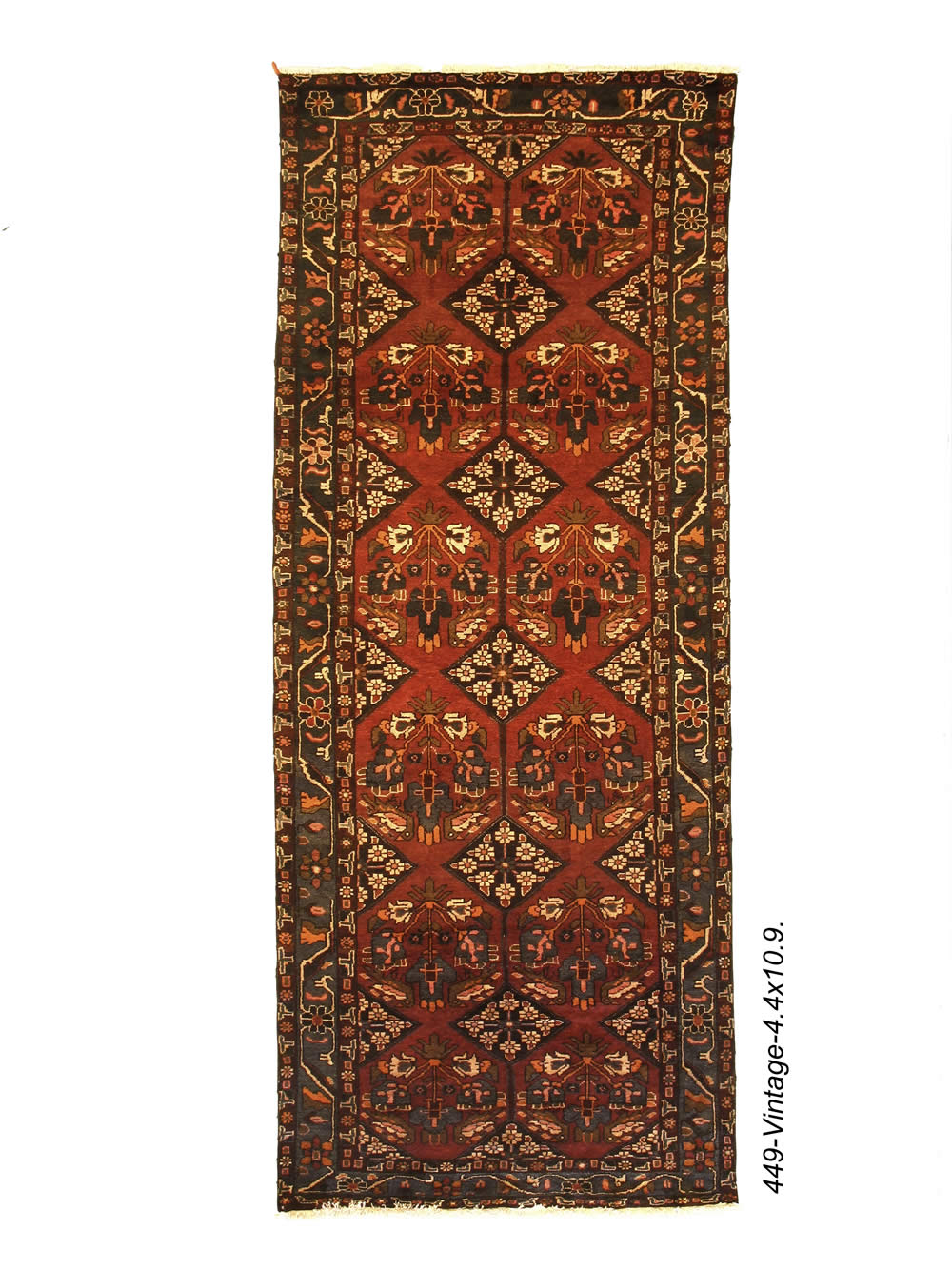 Vintage Persian Hamadan Rug