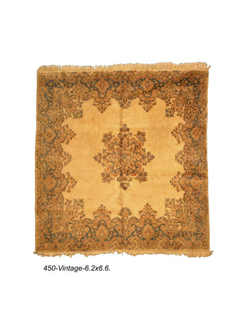 Vintage Persian Kerman Rug