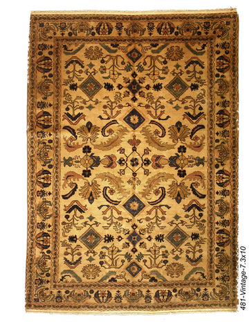 Vintage Persian Mahal Rug