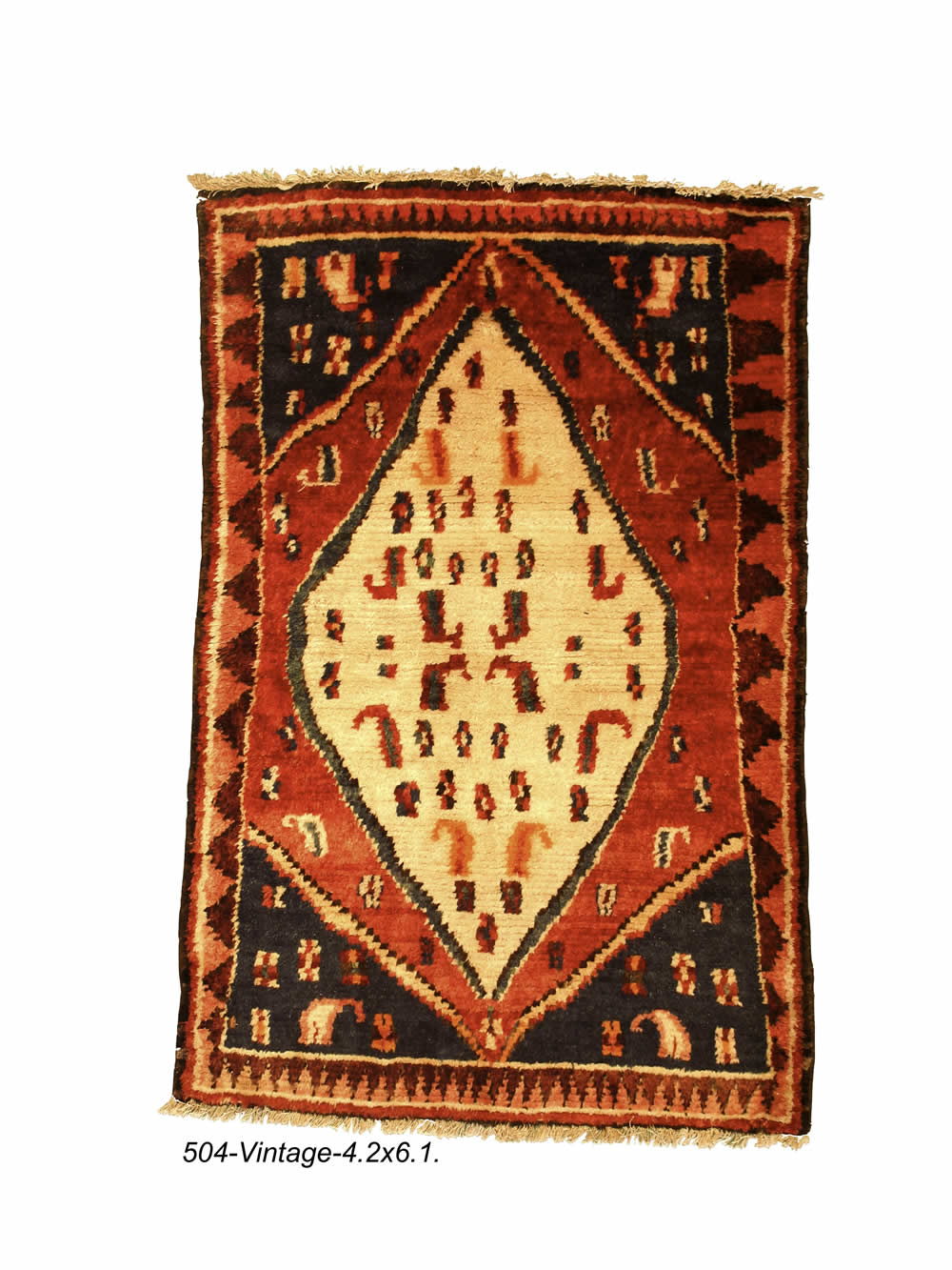 Antique Persian Gabeh Rug