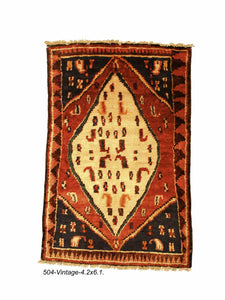 Antique Persian Gabeh Rug