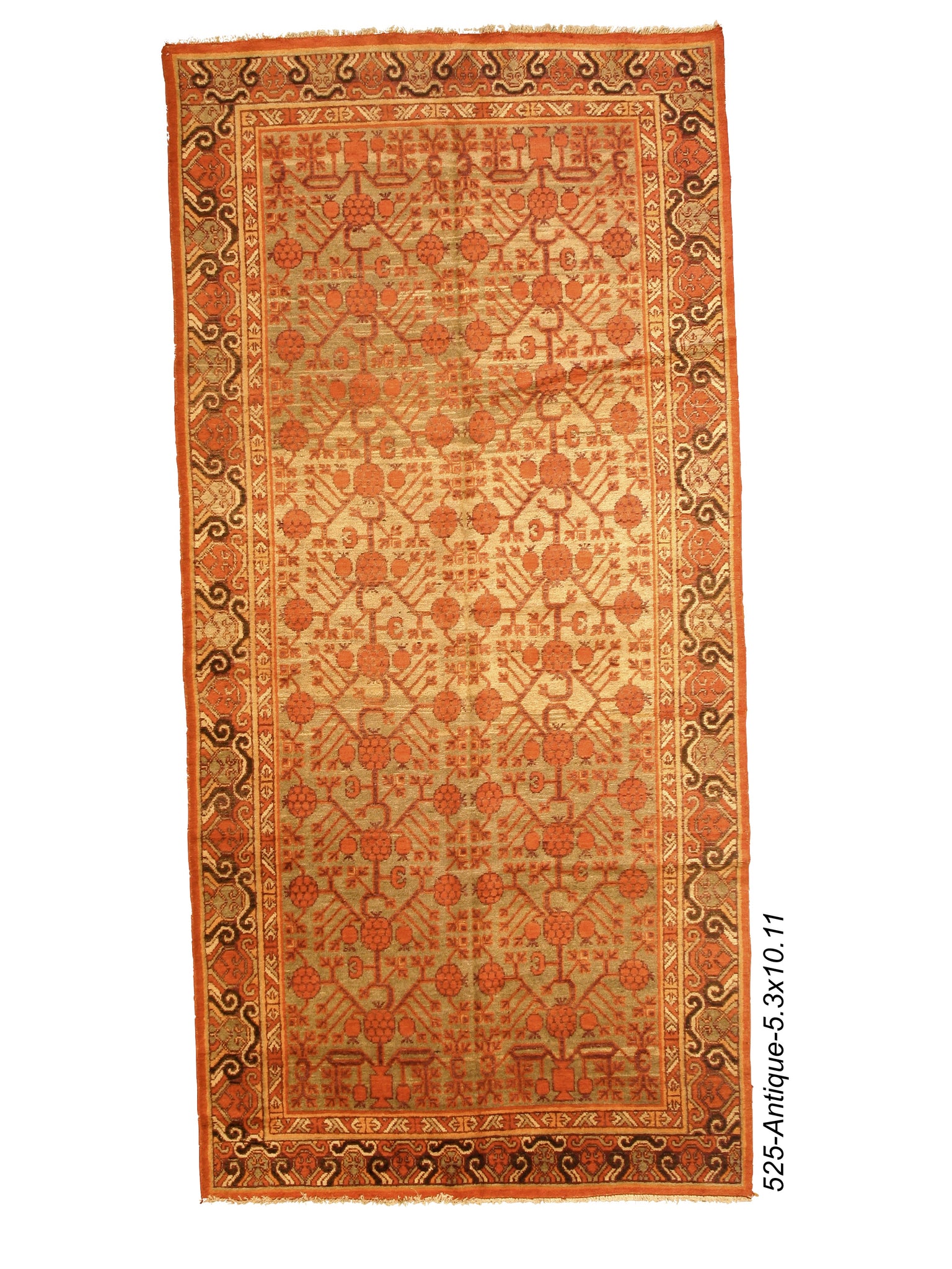 Antique Persian Khotan Rug
