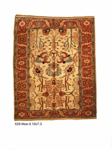 Ivory Wool Turkish Rug - Woven Passion Rugs