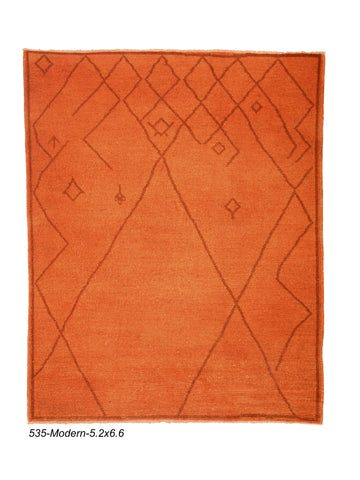Modern Moroccan Rug