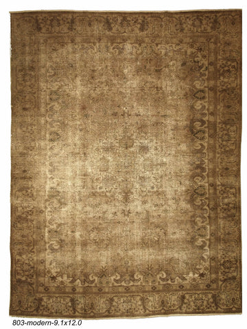 Vintage Distressed Indian Rug