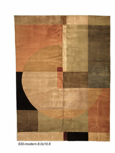Modern Indian Abstract Rug